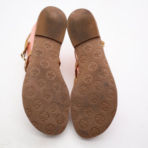 Tory Burch Ali Sandals Patent Leather Women's Size 9 M Casual Sandals - Picture 7 of 12